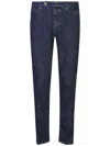 Incotex Sleek Slim-fit Jeans With Comfortable Stretch And Refined Detailing In Black