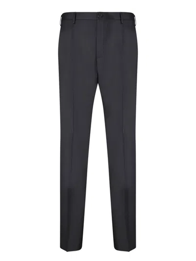 INCOTEX INCOTEX TROUSERS WITH TAILORED FIT AND FABRIC FINISH