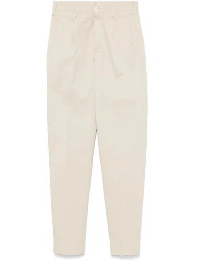 Incotex Slim Chinos In Neutrals