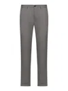 INCOTEX SLIM COTTON TROUSERS