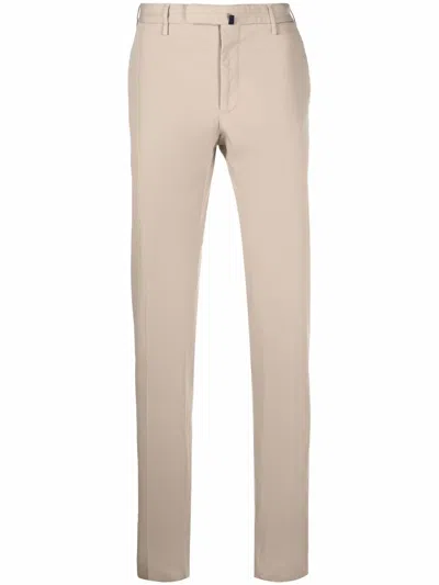 INCOTEX SLIM-CUT COTTON CHINOS