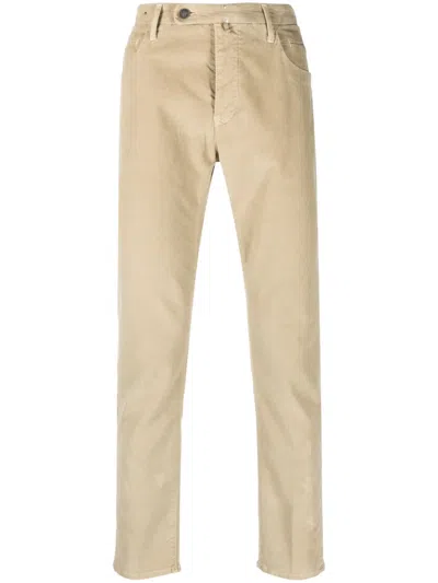 Incotex Vintage Str Special Ppt Trousers In Neutral
