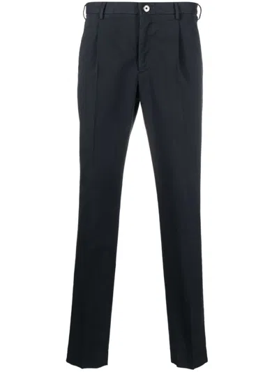 Incotex Slim-cut Tailored Trousers In Blue