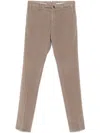 Incotex Slim-cut Trousers In Neutrals