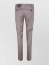 Incotex Slim Fit Chino Trousers In Brown