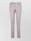 Incotex Slim Fit Chino Trousers In Pink