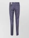 Incotex Slim Fit Chino Trousers In Purple