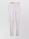 Incotex Slim Fit Chino Trousers In White