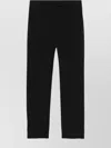 Incotex Contemporary Crop Trousers Pressed Crease In Black