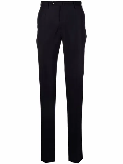 Incotex Slim-fit Straight-leg Trousers In Blau