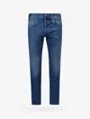 Incotex Slim Fit Stretch Cotton Jeans In Blue