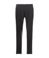 Incotex Slim-fit Tailored Trousers In Black