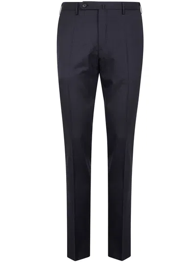 Incotex Slim Fit Trousers Belt Loops In Blue
