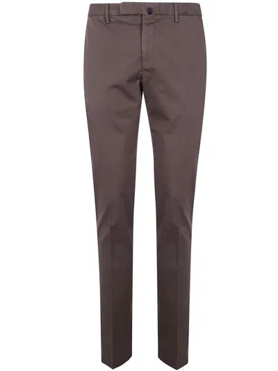 Incotex Slim Fit Trousers In Brown