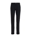 Incotex Slim Fit Trousers In Black