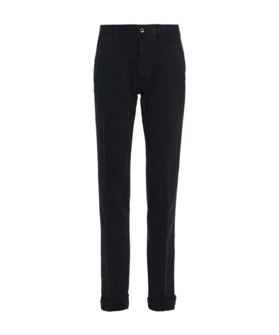 Incotex Slim Fit Trousers In Black