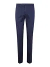 Incotex Slim Fit Trousers In Blue