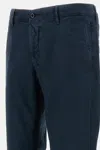Incotex Slim Fit Trousers In Blue