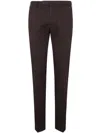 Incotex Belt-loop Casual Pants In Brown