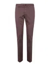 Incotex Slim Fit Trousers In Brown