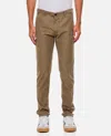 Incotex Slim-fit Regular Trousers In Brown