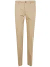 Incotex Slim Fit Trousers In Brown