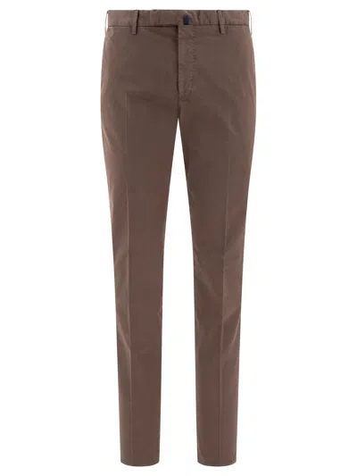 Incotex Slim Fit Trousers Clothing In Brown