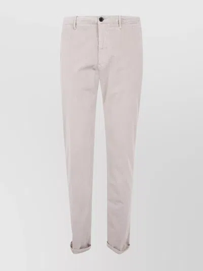 INCOTEX SLIM FIT TROUSERS CORDUROY TEXTURE