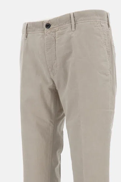 Incotex Slim Fit Trousers In Neutral