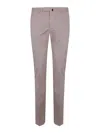 Incotex Slim Fit Trousers In Nude & Neutrals