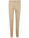 Incotex Slim Fit Trousers In Walnut