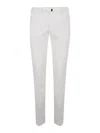 Incotex Slim Fit Trousers In White
