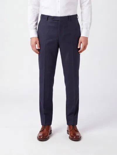 Incotex Slim Fit Wool Flannel Chinos With Off-centre Closure In 灰色 1