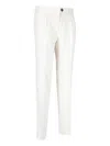 Incotex Slim Pants In White