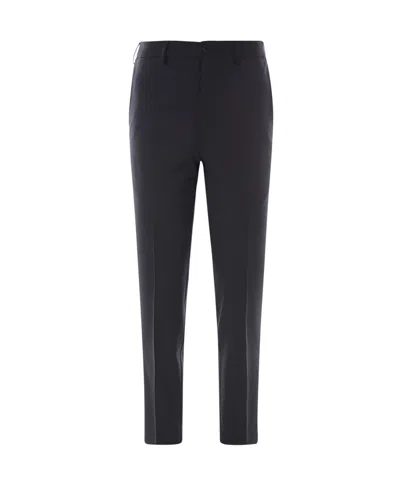 Incotex Slim Tailored Trousers In Black