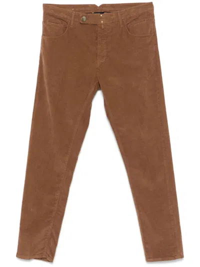 Incotex Slim Trousers In Beige