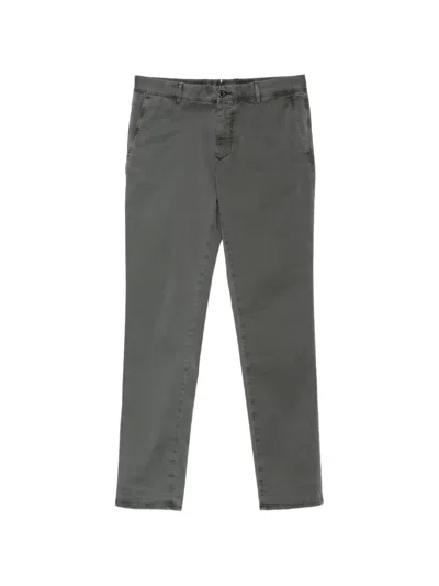 Incotex Slim-fit Chino Trousers In Green
