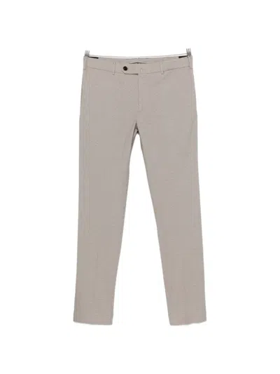 Incotex Slim-fit Chino Trousers In Neutral