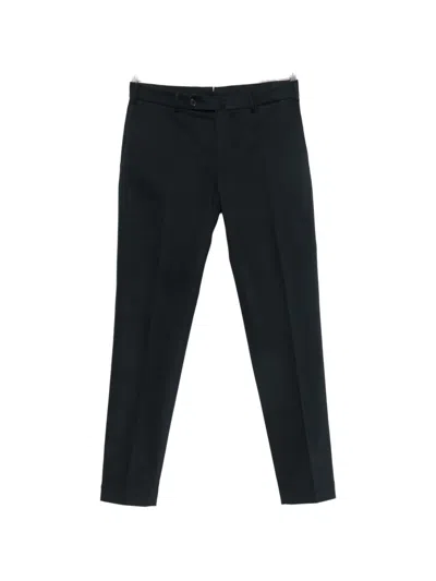 Incotex Casual Trousers With Belt Loops In Black