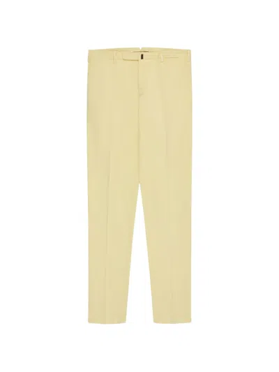 Incotex Slim-fit Trousers In Gold