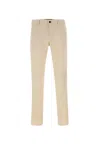 Incotex Slowear Cotton Trousers In Neutral