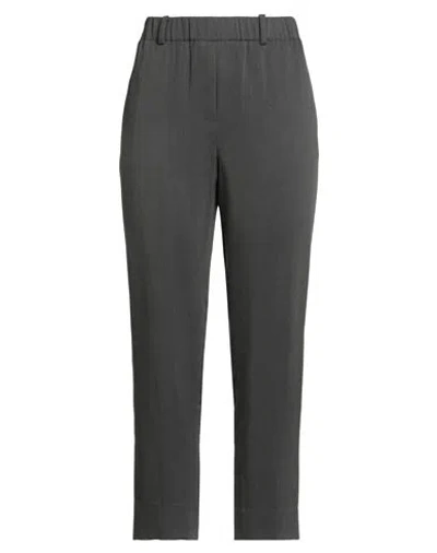 Incotex Slowear Woman Pants Charcoal Size 12 Lyocell In Gray