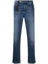 Incotex 5p Denim Comfort Trousers In Blue