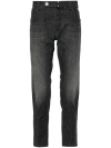 Incotex Low-rise Slim-fit Jeans In Blue