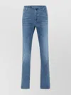 Incotex Special Rivet Detail Trousers In Blue