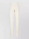 Incotex Straight Cotton Pants Belt Loops In White