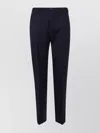 Incotex Straight Fit Chino Trousers Pockets In Blue
