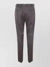 Incotex Straight Fit Chino Trousers Pockets In Gray