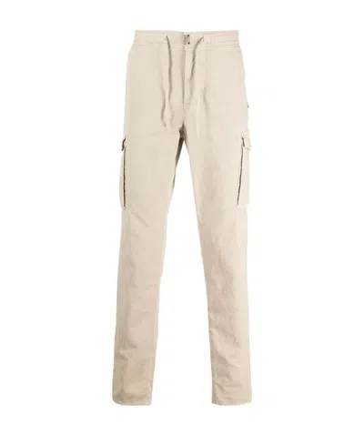 Incotex Straight-leg Cargo Trousers In Nude