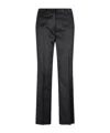 Incotex Straight-leg Casual Pants In Black